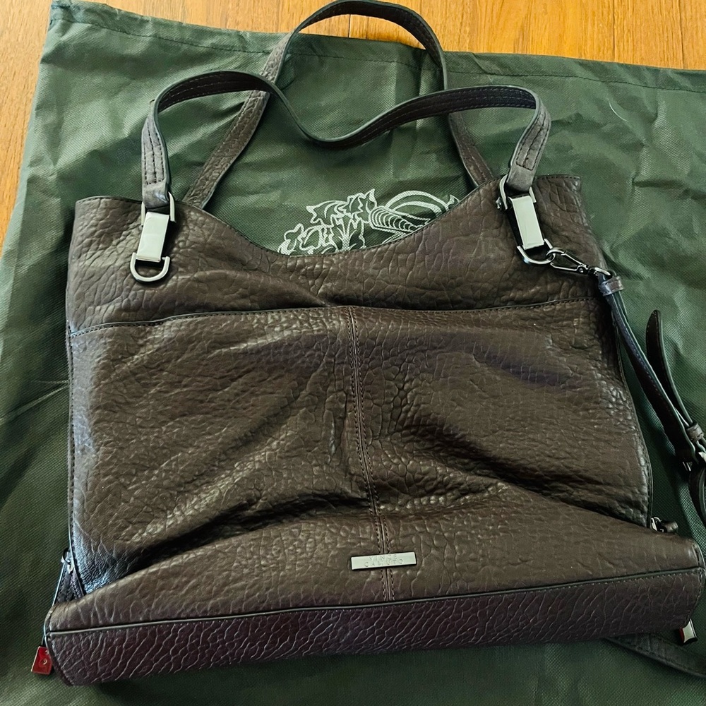 Vince Camuto Brown Hobo Bag with Structured Design